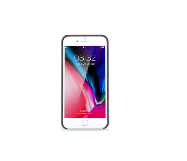 KMP Etui Leather Case KMP do iPhone 7 Plus/8 Plus skórzane czarn - 1442795 - zdjęcie 3